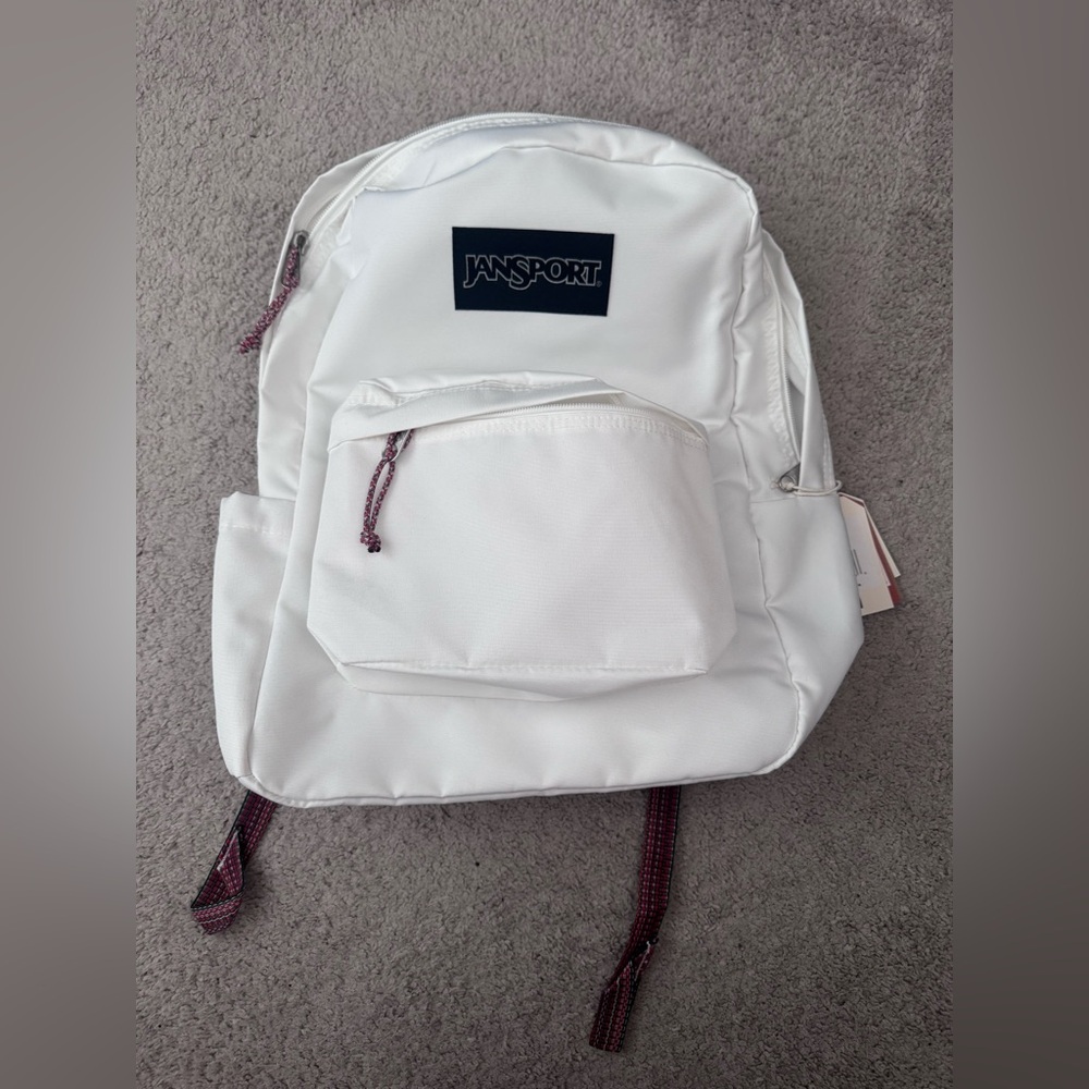Brand New White Jansport Backpacks